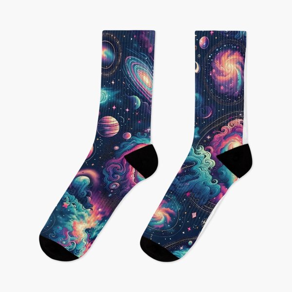 Item preview, Cosmic Symphony - A Vivid Galaxy and Nebula Tapestry designed and sold by aiart-cutegirl.