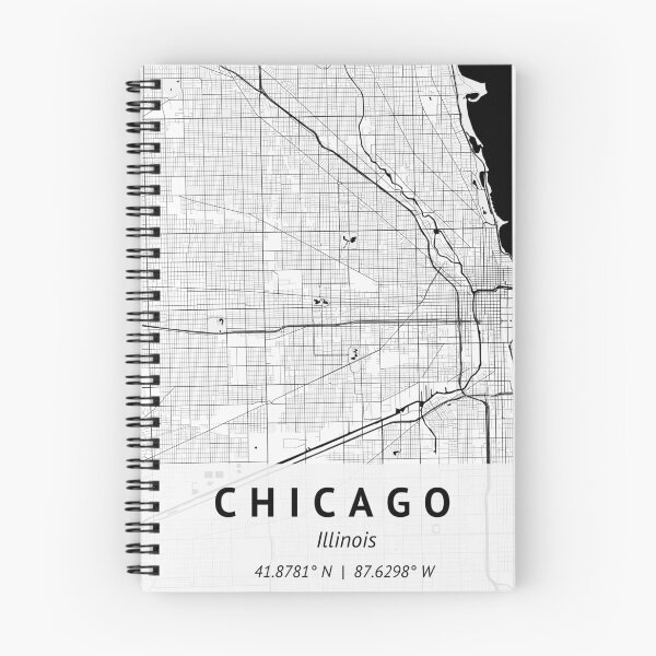 Item preview, Chicago Illinois | City Map Print | House warming gift | Map Print Wall Decor | City Map Art |  designed and sold by LivingBold.