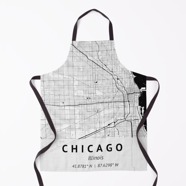 Item preview, Chicago Illinois | City Map Print | House warming gift | Map Print Wall Decor | City Map Art | designed and sold by LivingBold.