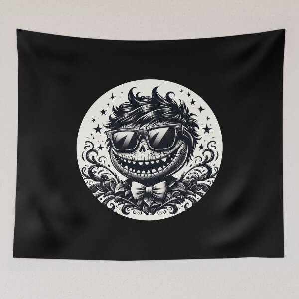 Item preview, Retro Cute Monster with Shades designed and sold by Mechanical-Artt.