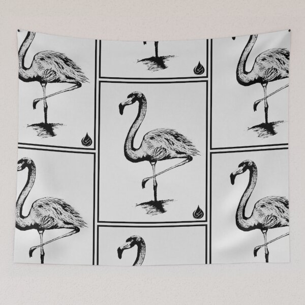 Item preview, Charcoal Flamingo  designed and sold by HAZEYcreation.
