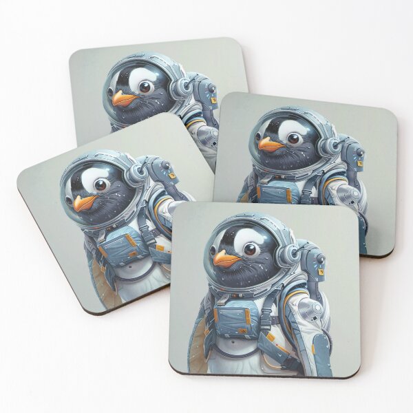 Item preview, Cute Space Suit Penguin Cosmos Explorer designed and sold by Mullet Monkey.