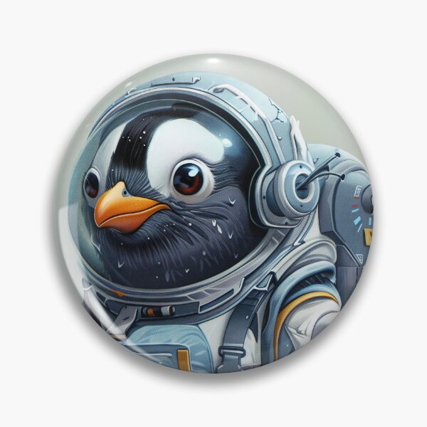 Item preview, Cute Space Suit Penguin Cosmos Explorer designed and sold by Mullet Monkey.