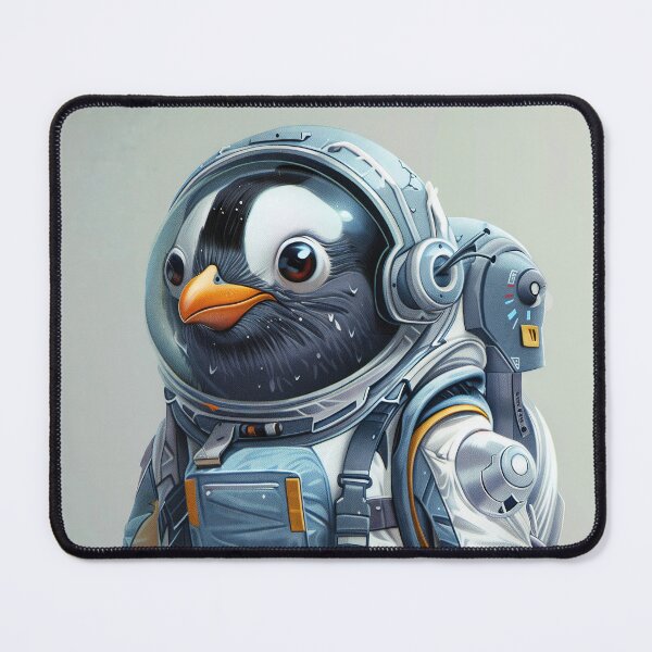 Item preview, Cute Space Suit Penguin Cosmos Explorer designed and sold by Mullet Monkey.