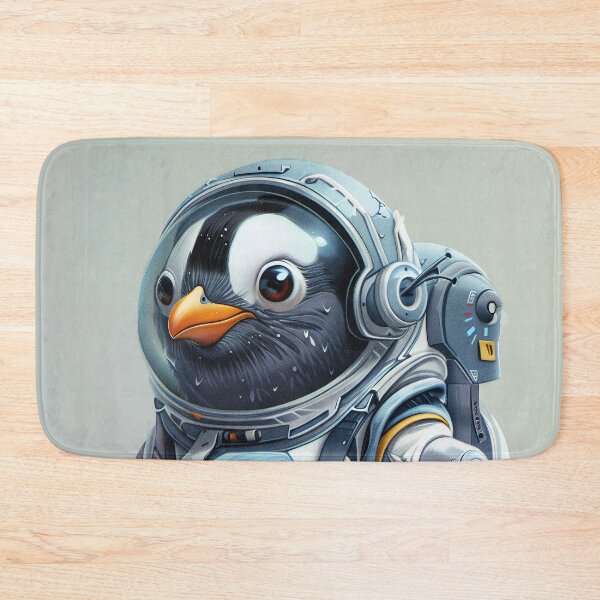 Item preview, Cute Space Suit Penguin Cosmos Explorer designed and sold by Mullet Monkey.
