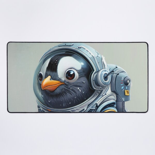 Item preview, Cute Space Suit Penguin Cosmos Explorer designed and sold by Mullet Monkey.