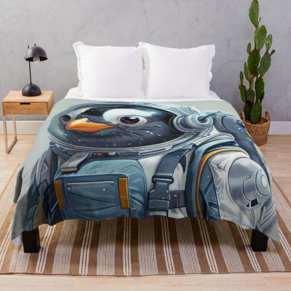 Item preview, Cute Space Suit Penguin Cosmos Explorer designed and sold by Mullet Monkey.