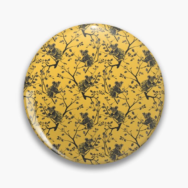 Artikelvorschau, Koala Yellow Pattern entworfen und verkauft von Leonardo Palumbo.