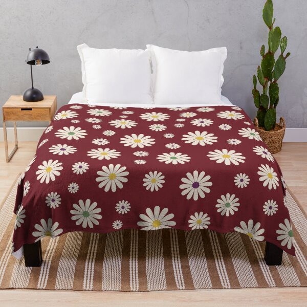Item preview, Ruby Red Gemstone Daisy Dreams Pattern designed and sold by ClaudiaFlores.