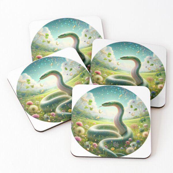Item preview, snake Happy St Patricks Day landscape designed and sold by Expressions-Sel.