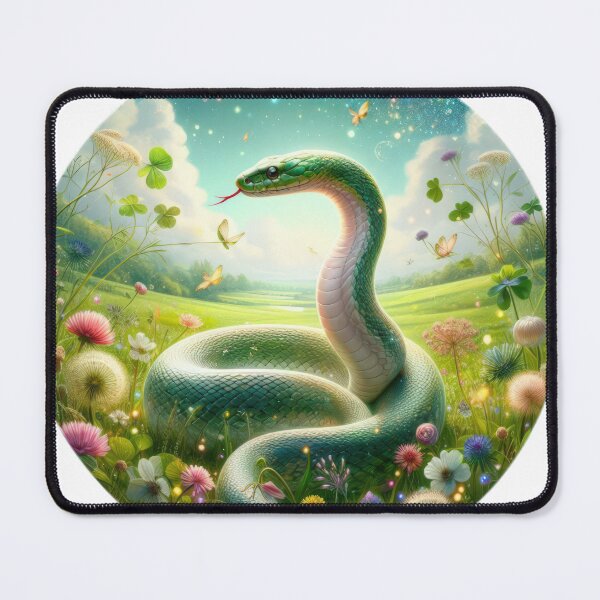 Item preview, snake Happy St Patricks Day landscape designed and sold by Expressions-Sel.