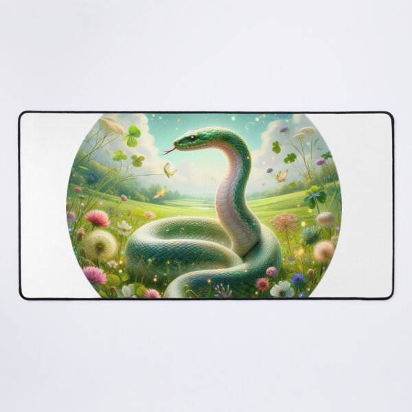 Item preview, snake Happy St Patricks Day landscape designed and sold by Expressions-Sel.