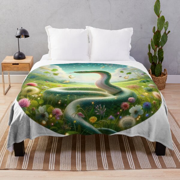 Item preview, snake Happy St Patricks Day landscape designed and sold by Expressions-Sel.