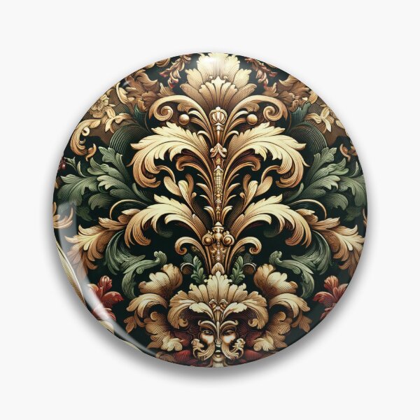 Artikelvorschau, Baroque Muster Gold entworfen und verkauft von Captain Kita.