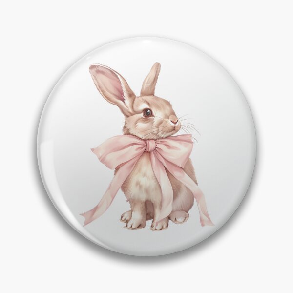 Item preview, Bunny Coquette Bow, Soft Girl, Trendy Easter Rabbit, Coquette Aesthetic designed and sold by MerchSearchCO.