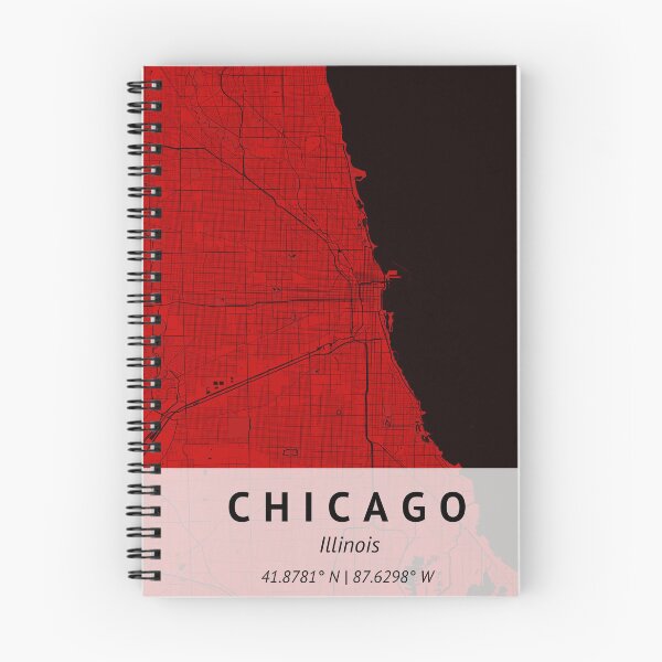 Item preview, Chicago Illinois | City Map Print | House warming gift | Map Print Wall Decor | City Map Art |  designed and sold by LivingBold.
