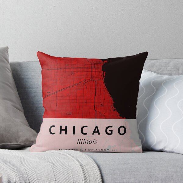 Item preview, Chicago Illinois | City Map Print | House warming gift | Map Print Wall Decor | City Map Art |  designed and sold by LivingBold.
