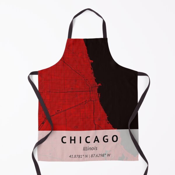 Item preview, Chicago Illinois | City Map Print | House warming gift | Map Print Wall Decor | City Map Art | designed and sold by LivingBold.