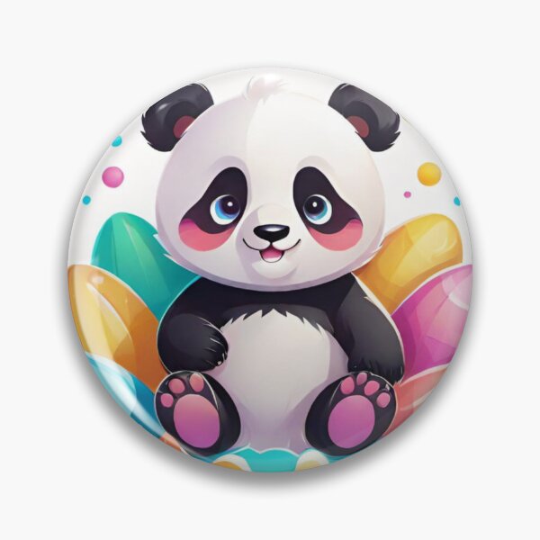 Item preview, Easter Panda with Whimsical Eggs designed and sold by Tw1nsAIArt.