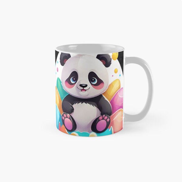 Item preview, Easter Panda with Whimsical Eggs designed and sold by Tw1nsAIArt.
