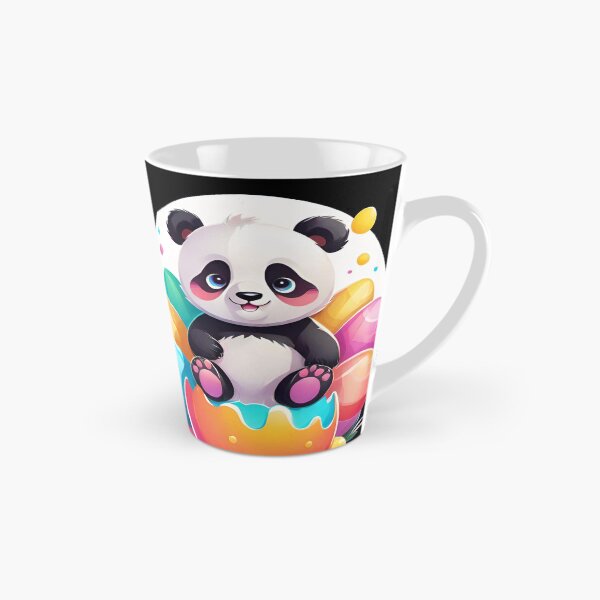 Item preview, Easter Panda with Whimsical Eggs designed and sold by Tw1nsAIArt.