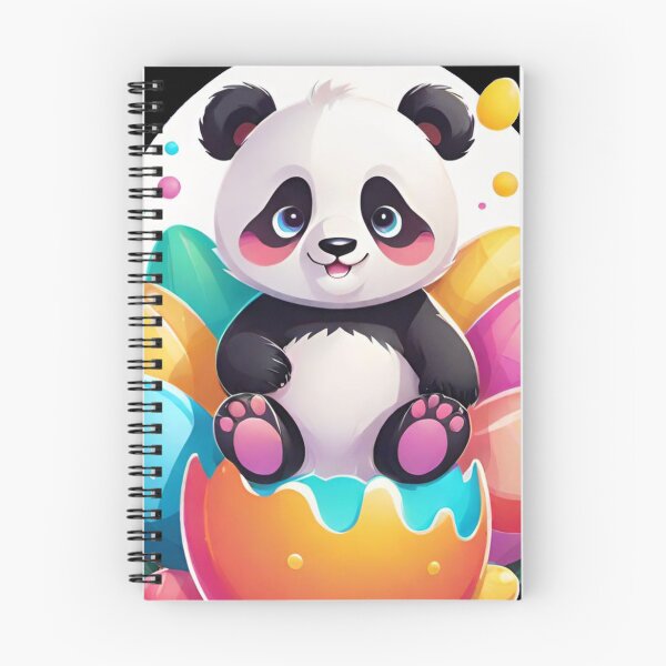 Item preview, Easter Panda with Whimsical Eggs designed and sold by Tw1nsAIArt.