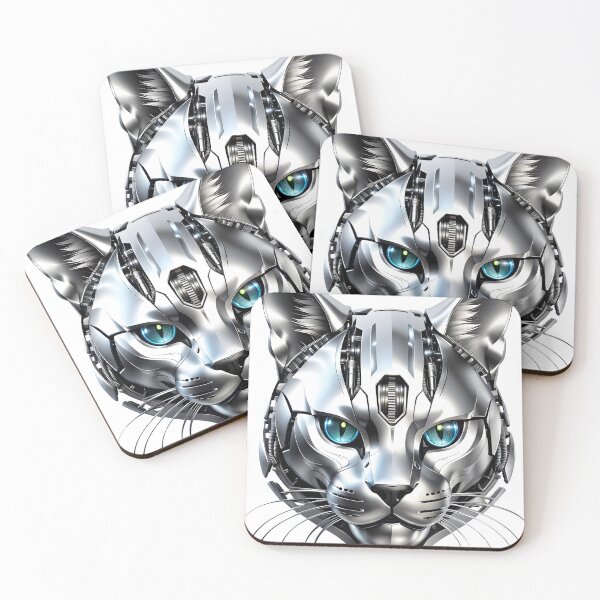 Item preview, Robotic Silver Cat designed and sold by AdrianoFerrari.