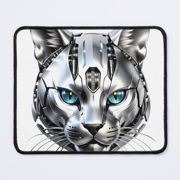 Item preview, Robotic Silver Cat designed and sold by AdrianoFerrari.