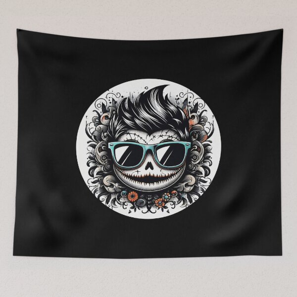 Item preview, Retro Sweet Ghost with Shades designed and sold by Mechanical-Artt.