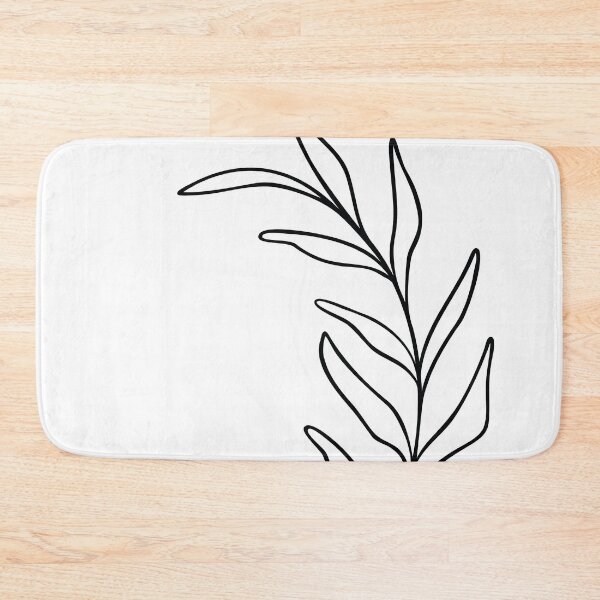 Item preview, Leaf Line Art | Tropical Leaves | Minimalist Nature Design designed and sold by RachelFCreative.
