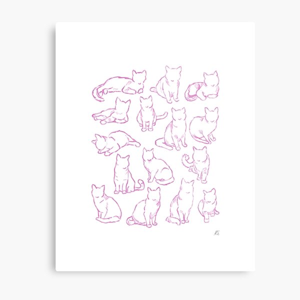 Item preview, Kittens in Pink designed and sold by Amanda Samy.