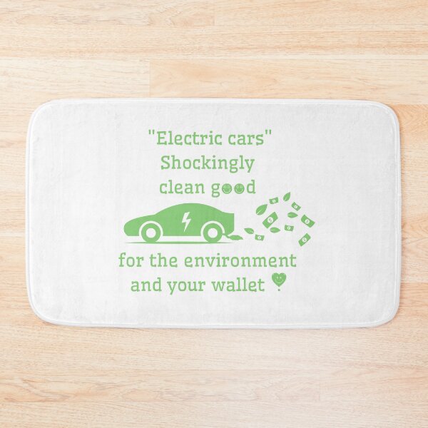Item preview, Electric Cars, Electric Car drivers, Electric cars shockingly clean good for the environment and your wallet, designed and sold by GOLDENGARDENART.