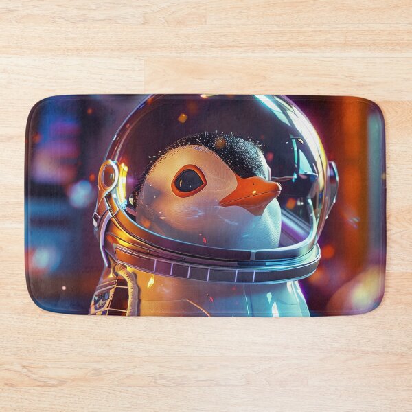 Item preview, Little Cute Penguin Astronaut in Adorable Space Suit designed and sold by Mullet Monkey.