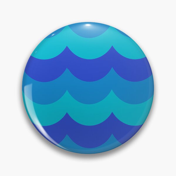 Item preview, Blue Waves  designed and sold by Square Root of Squid.