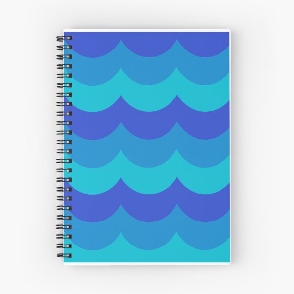 Item preview, Blue Waves  designed and sold by Square Root of Squid.