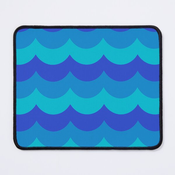 Item preview, Blue Waves  designed and sold by Square Root of Squid.