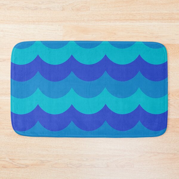 Item preview, Blue Waves  designed and sold by Square Root of Squid.