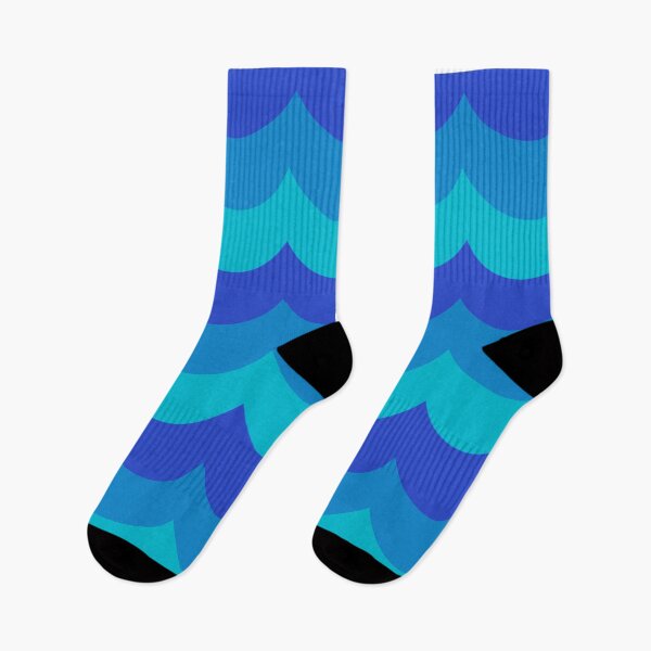 Item preview, Blue Waves  designed and sold by Square Root of Squid.