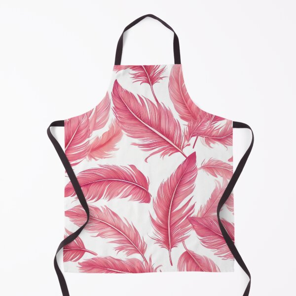 Item preview, PINK FEATHERS ON WHITE BACKGROUND designed and sold by Ciervo Primavera.