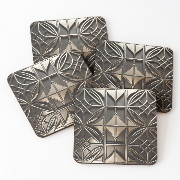 Item preview, Silver art deco style 063 designed and sold by fleesphotos.