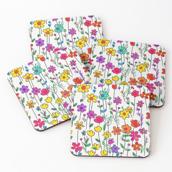 Item preview, Kids drawings of flowers designed and sold by BeeTheArtCo.