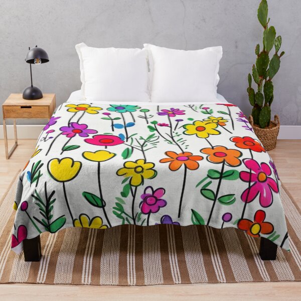 Item preview, Kids drawings of flowers designed and sold by BeeTheArtCo.