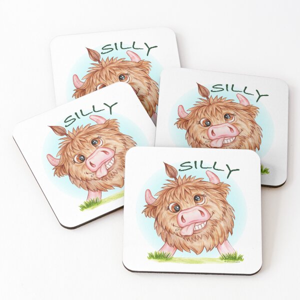 Item preview, Silly Cow designed and sold by Highland Celtic Art.