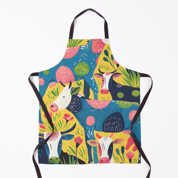 Item preview, Cows modern farmhouse style print designed and sold by Folksy Living.