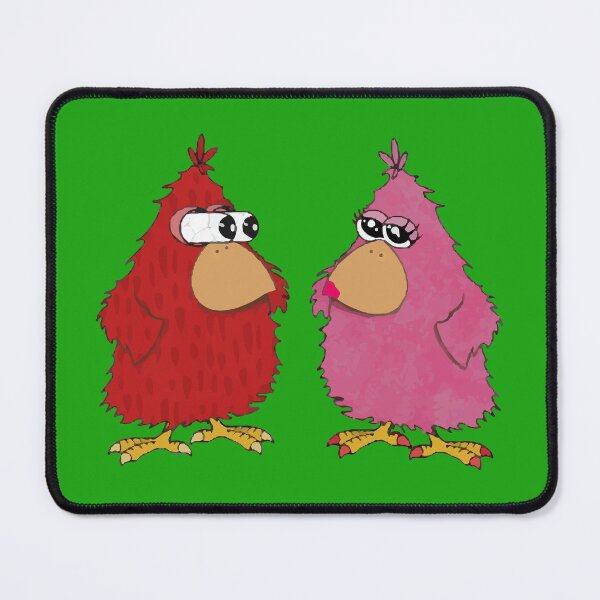 Item preview, parrot red and pink in love designed and sold by YoshiArtDesign.
