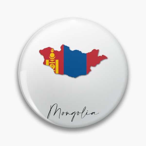 Item preview, Mongolia Country Map and Flag Ulan Bator Asia designed and sold by dk-design85.