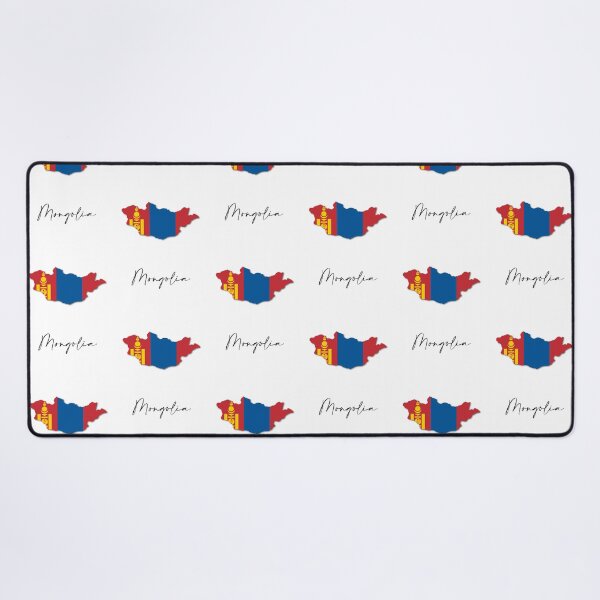 Item preview, Mongolia Country Map and Flag Ulan Bator Asia designed and sold by dk-design85.