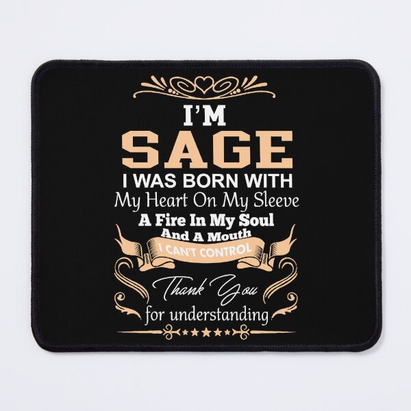 Item preview, Sage Girl Name Definition designed and sold by Share-me.