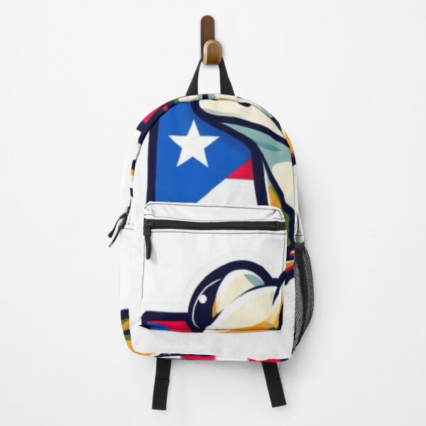 Item preview, “Tropical Coqui Frog with Puerto Rico Flag” designed and sold by DarkSideArtz.