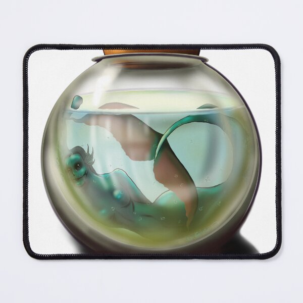 Item preview, Mermaid fish bowl designed and sold by Rosanna Robinson.